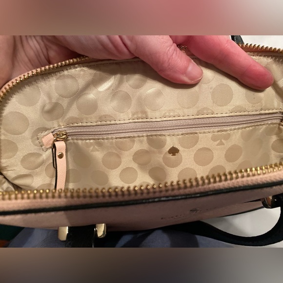 NWOT KATE SPADE Cedar Street Maise Satchel Shoulder Bag in Pink & Black Leather - Picture 3 of 6